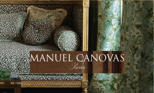 Manuael Canovas stoffen in de Perida collectie