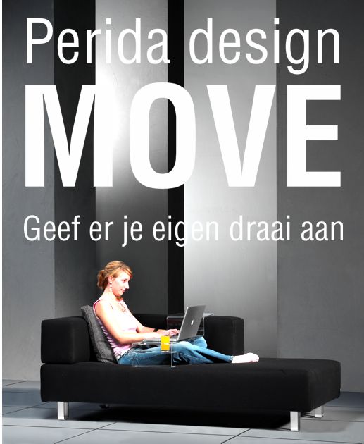 Perida design Model Move. Verstel een bank naar een hoekbank