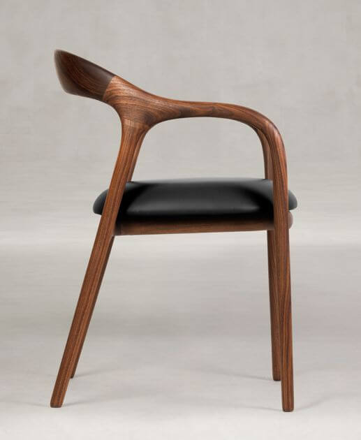 perida design fauteuil Cena zijaanzicht
