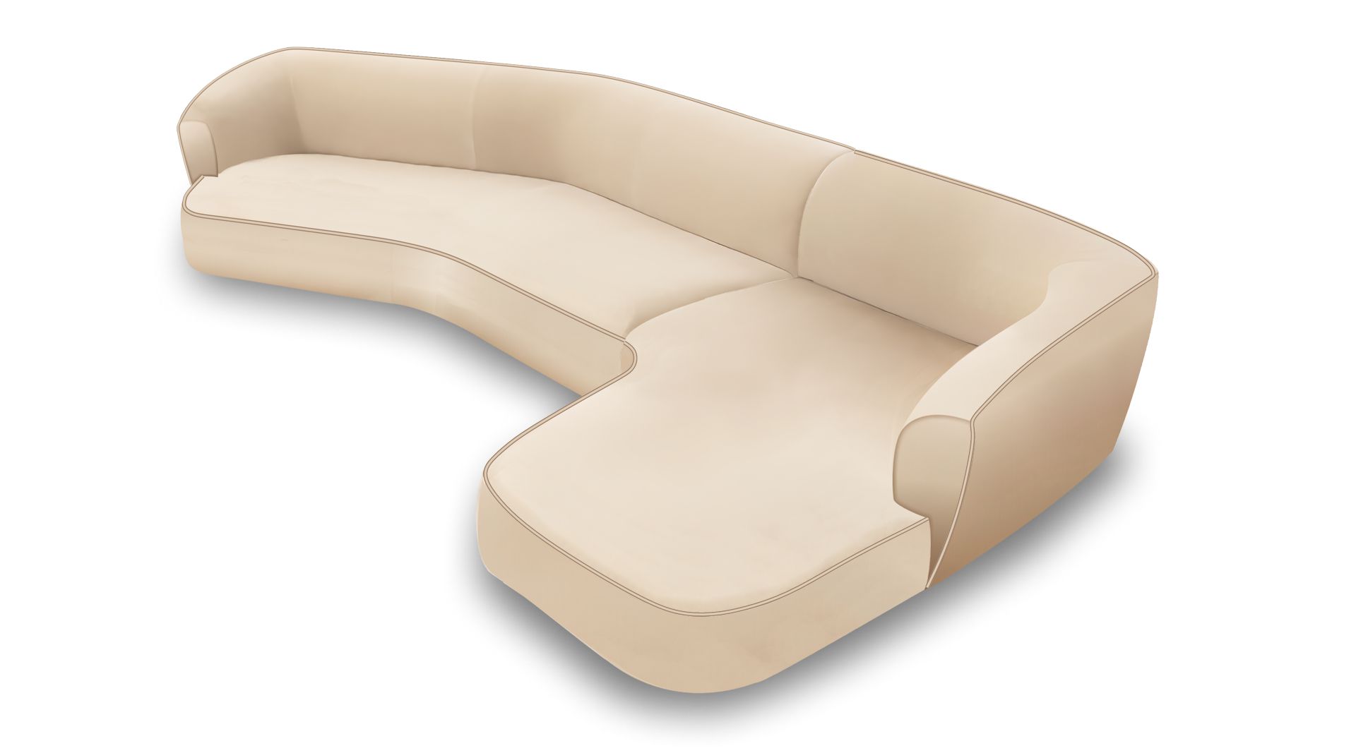 Perida design model Pure Hoekset+dormeuse