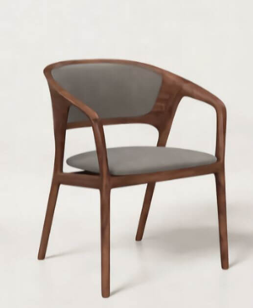 Perida diner chair Origin Walnut